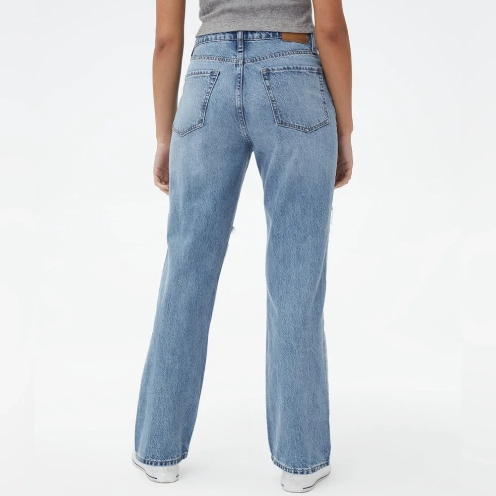 Aéropostale '90s Super High-Rise Baggy Jean Size 4 - Picture 3 of 7